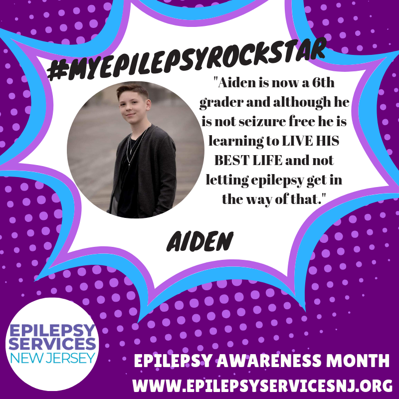 #MyEpilepsyRockstar – Aiden