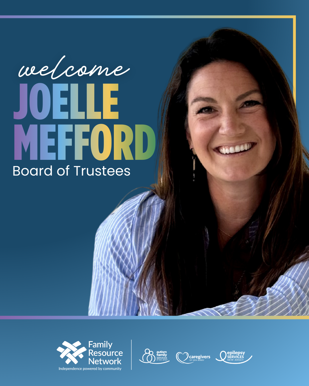 Family Resource Network welcomes Joelle A. Mefford to the Board of Trustees