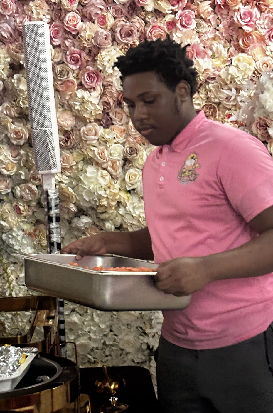 Participant gaining hands-on employment experience through Family Resource Network