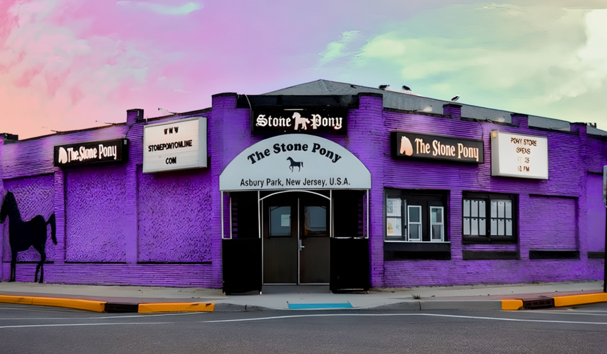 Live band performing at The Stone Pony benefit concert during the Battle of the Bands for epilepsy awareness in New Jersey